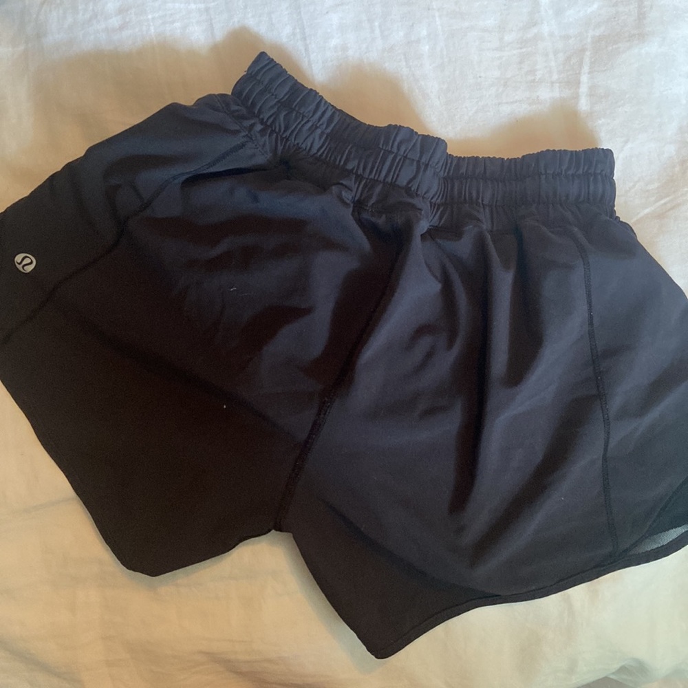 Black lululemon shorts